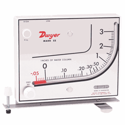 Picture of Dwyer inclined vertical manometer series Mark II